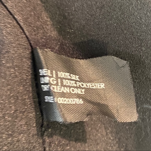 Club Monaco Silk Black Slip Strappy Mini Cocktail Dress - Picture 7 of 7